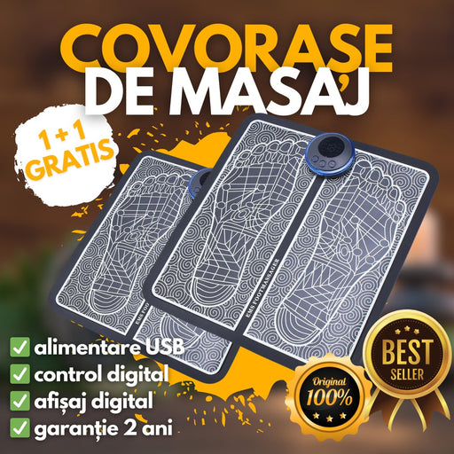 COVORASUL MAGIC PENTRU MASAJ cu USB