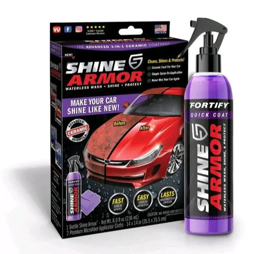 Kit ceara lichida Shine Armor Ceramic Wax, 236 ml PreturiFaraEgal.ro
